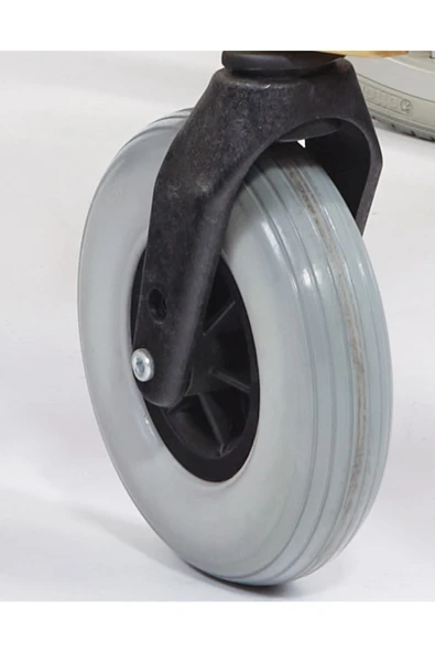 izor AKÜLÜ ÖN TEKERLEK - AKÜLÜ TEKERLEKLİ SANDALYE İÇİN ÖN TEKERLEK - Resim 3