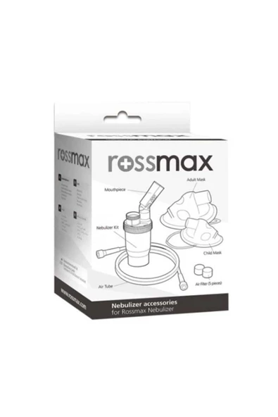 MEDİKALCİM Rossmax Nebulizatör Maskesi Ve Seti - 1