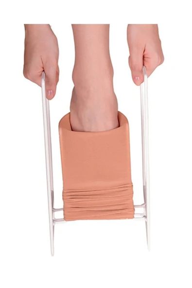 MEDİKALCİM Metal Çorap Giyme Aparatı - Resim 2