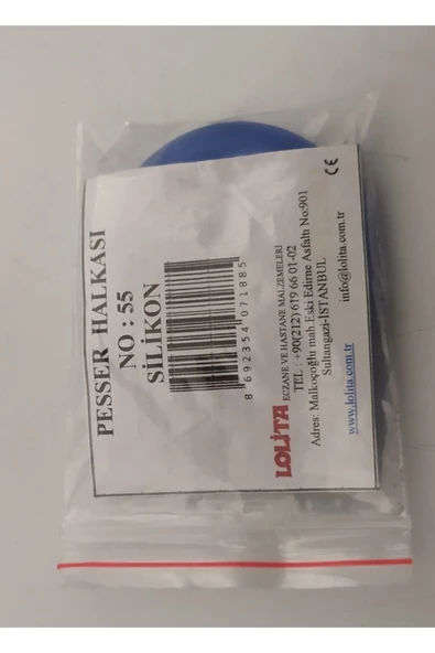MEDİKALCİM Lolab (lolita) Silikon Pesser Halkası No:55 - Resim 3