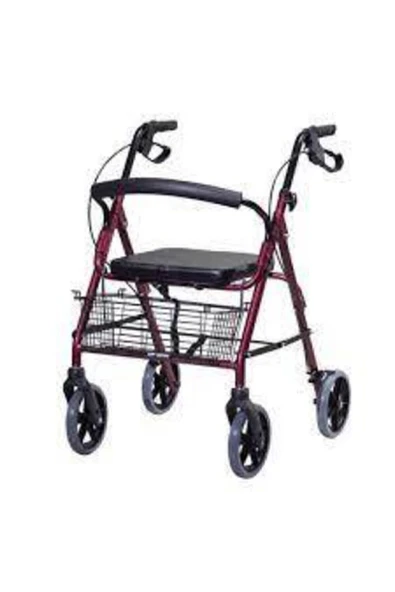 TURMED Tm-h 8026 Arkalıklı Tekerlekli Yürüteç Walker ürün görseli