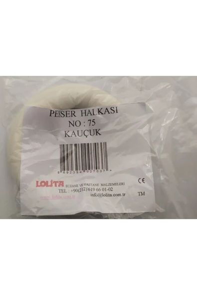 SağlıkDünyam Kauçuk Pesser Halkası No: 75 - Resim 2