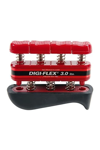 MEDİKALCİM Digiflex DigiFlex El Egzersiz Aleti 1.4 Kg.- Kırmızı - 1