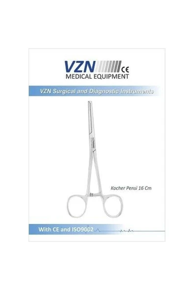 MEDİKALCİM Kocher Pensi 16 Cm - Resim 2