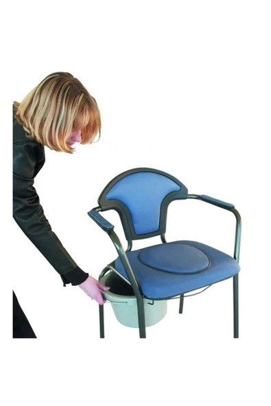 MEDİKALCİM Herdegen Open Klozetli Sandalye Hasta Tuvaleti 301523 - Resim 2