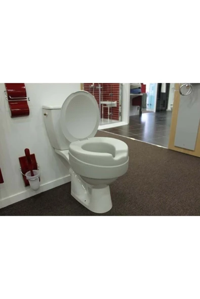 MEDİKALCİM Herdegen 500300 Contact Plus Yumuşak Klozet Yükseltici Tuvalet Boyu Uzatıcı Kapaklı ürün görseli