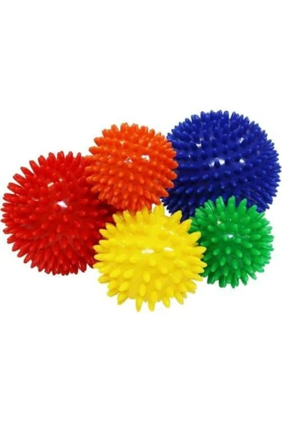 X Pool Dikenli Top El Egzersiz Topu-masaj Topu 5 Li Set ürün görseli