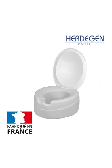 MEDİKALCİM Herdegen 500300 Contact Plus Yumuşak Klozet Yükseltici Tuvalet Boyu Uzatıcı Kapaklı - Resim 2