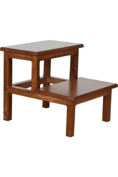 MEDİKALCİM Tabure Ahşap Eskabo Çiftli Basamak ürün görseli