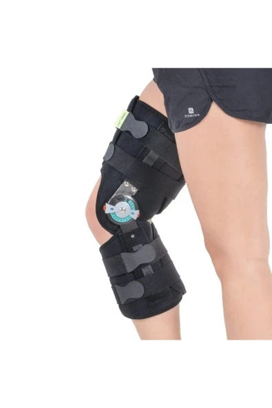 MEDİKALCİM Butonlu Kısa Açı Ayarlı Dizlik 38cm w 525 ürün görseli