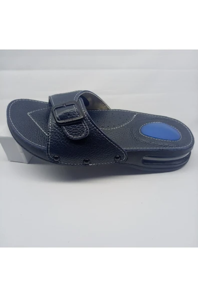 Yorulmam Vıxen Topuk Dıkenı Ortopedik Zenne Terlik 100%100 Hakiki Deri Terlik ürün görseli