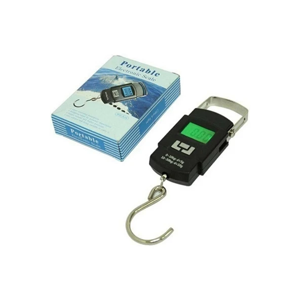 Elektronik Dijital El Kantarı 50 Kg Terazi Tartı 10 Gr Hassasiyet - 2