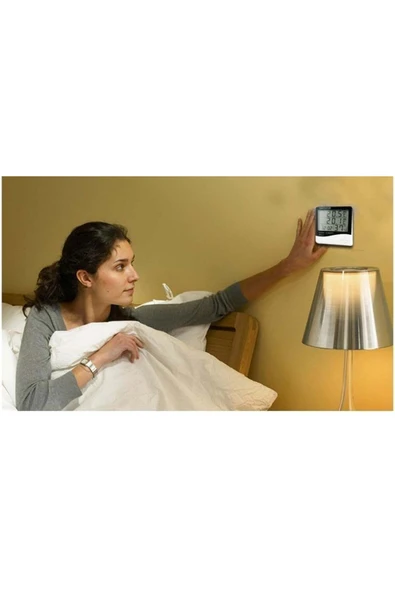 medikaltec Vzn Htx-2 Dijital Isı Nem Ölçer/Termometre İç Dış Ortam Ölçümü - Resim 2