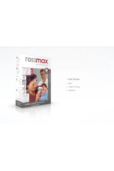 medikaltec Rossmax HC700 Temassız Termometre Ateş Ölçer ürün görseli