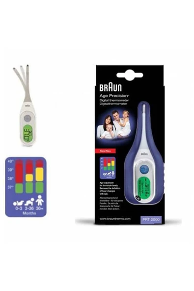 medikaltec Braun PRT2000 Dijital Ateş Ölçer - Resim 2