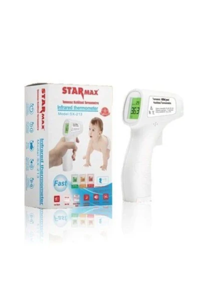 Starmax Sx213 Temassız Vücut Ve Yüzey Ateş Ölçer ürün görseli