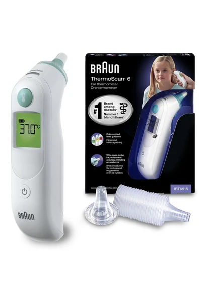 medikaltec Braun IRT 6515 Thermoscan Kulaktan Ateş Ölçer ürün görseli