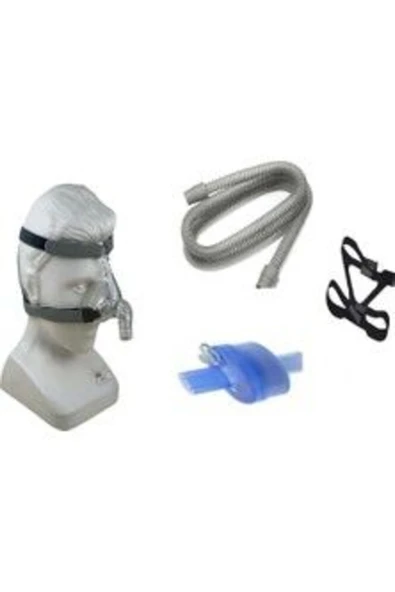 medikaltec Full Set Burun Maske - Uyku Maskesi – Hortum – Filtre ve Bağcık ürün görseli 1