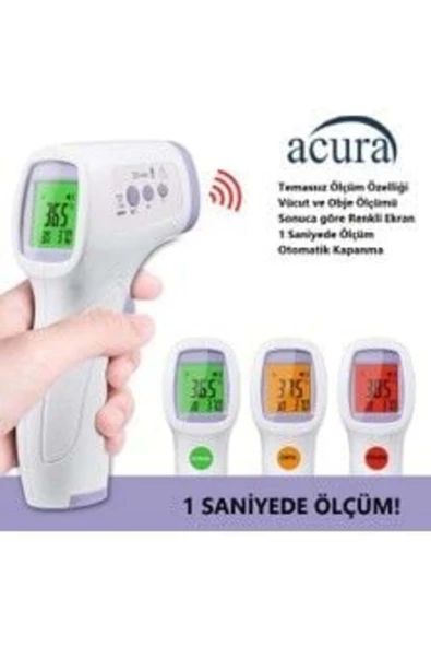 medikaltec AC-9270 Renkli Ekranlı, Nesne ve Vücut Temassız Ateş Ölçer ürün görseli