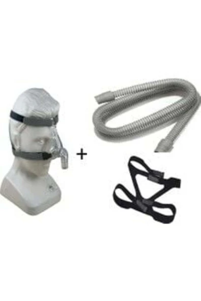 medikaltec Burun Maske – Uyku Maskesi - Hortum ve Yedek Bağcık ürün görseli 1