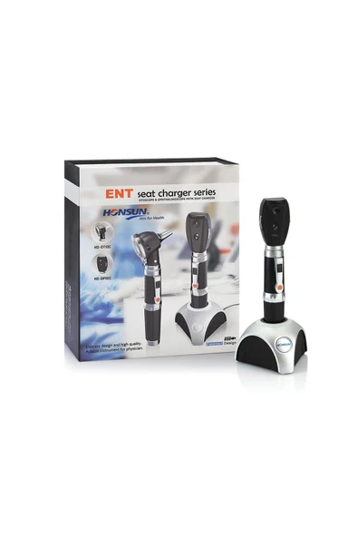 medikaltec Honsun Şarjlı Masa Tipi Oftalmoskop Set ürün görseli
