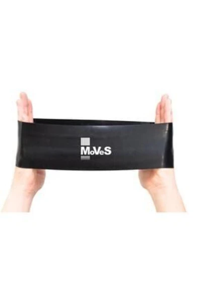 medikaltec Siyah Renk Loop Kas Germe Güçlendirme Egzersiz Pilates BandıBand 7x5 cmx 30,5 cm - Resim 3