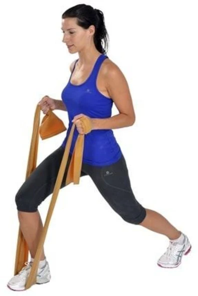 medikaltec Pilates & Yoga EgzersizBandı , Theraband Altın (süper Güçlü) 22.5 Mt - 2