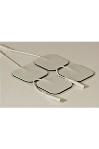 medikaltec Cihazı Yapışkanlı Elektrot Pedi, Kablolu 5x5 Cm Tens - Resim 2