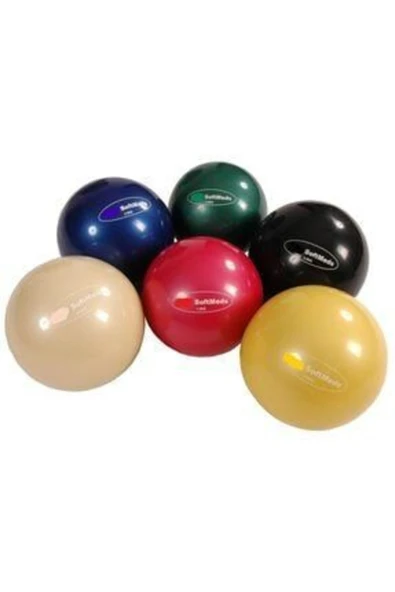 medikaltec Softmeds Mini Ağırlık VeSağlık Topu Mavi Renk Top 2.5 Kg - Resim 3