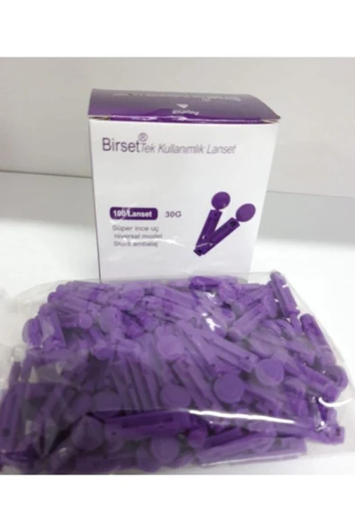 medikaltec Şeker Lanseti 100 Adet Lanset Parmak Delme Iğnesi - Süper Ince Uç Steril Ambalaj ürün görseli 1