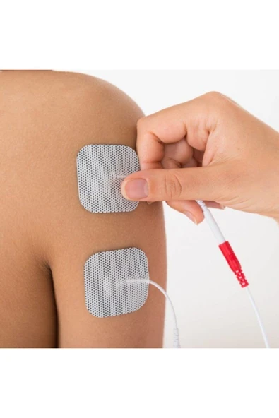 sema karakoç Tens Cihazı Elektrodu 5x5cm 4 lü Paket Elektrot Pedi ürün görseli 1