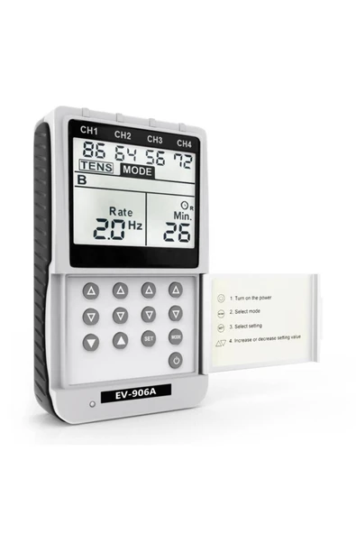 Fizyofiplus Everyway Ev-906 Dijital Portatif Ems Tens Cihazı Grup Ürünüdür - Resim 4