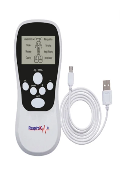 Respirox Rtc-01 Pilli Masaj Aleti Tens Cihazı 4 Pedli - Resim 2