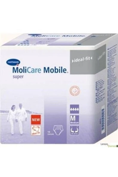medikaltec Molicare Külot Bez Mobile NG Super 14 Adet Large ürün görseli 1