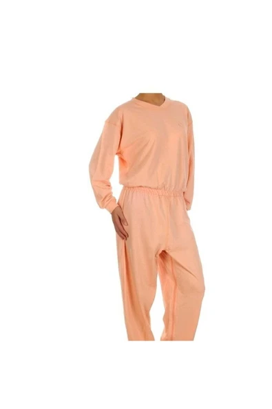 medikaltec Hasta Bakım Tulumu Bacak Fermuarlı - Resim 3