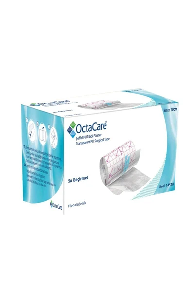 medikaltec Şeffaf Pu Tıbbi Su Geçirmez Banyo Bandı 10mX15cm ürün görseli 1