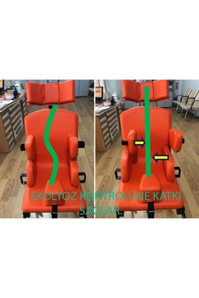 medikaltec Skolyoz Koltuk 2 İle 5 Yaş Arası - Resim 2