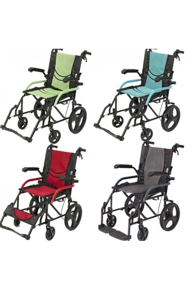 medikaltec Leo 126 Hafif Manuel Tekerlekli Sandalye - Resim 2