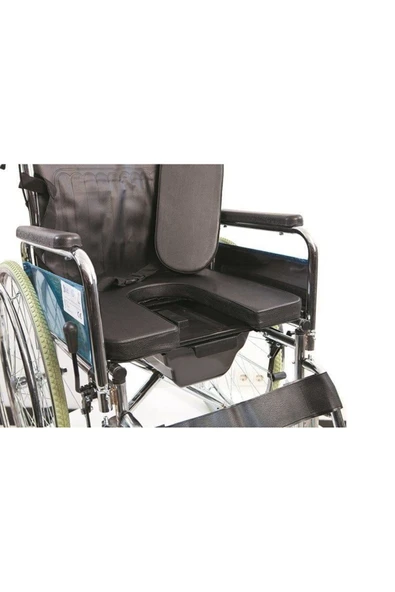 medikaltec G120 Klozetli Tekerlekli Sandalye - Resim 2