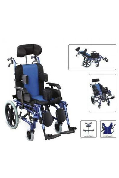 medikaltec Alüminyum Tekerlekli Sandalye KY958LCA 36 Cm ürün görseli