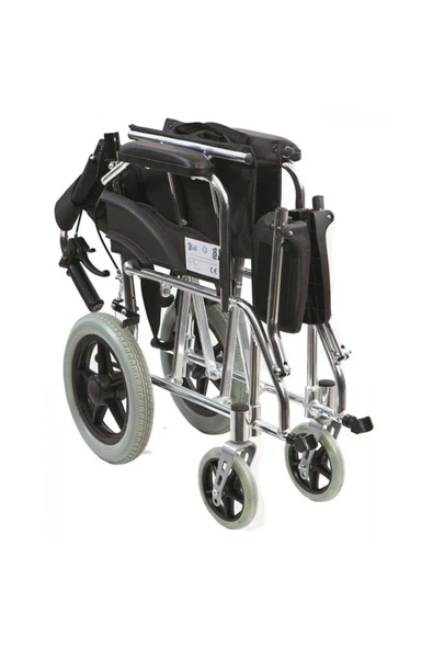 medikaltec Alüminyum Transfer Sandalyesi - Resim 3