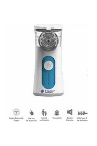 medikaltec Mesh Nebulizatör Şarjlı, Pilli ve Sessiz ürün görseli