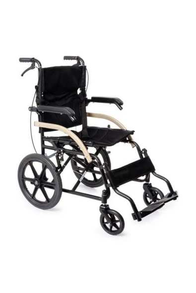 medikaltec Refakatçi Ev içi Koridor Hasta Tekerlekli Sandalye ürün görseli