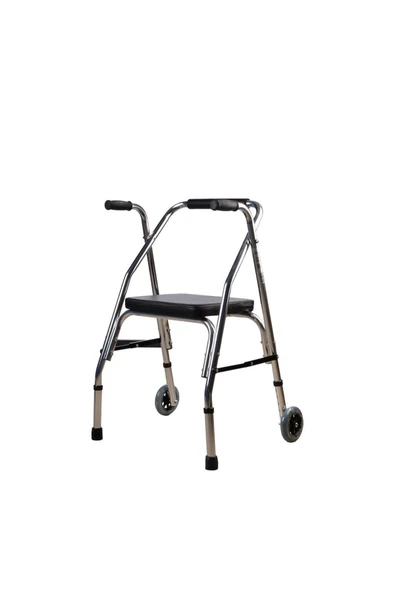 medikaltec Pulsemed Ky914L-5 Walker Tekerlekli Oturma Aparatlı Yürüteç ürün görseli