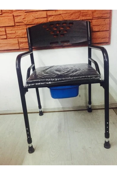 medikaltec Kamp Wc Yükseklik Ayarlı Hasta Tuvalet Sandalyesi - Resim 2