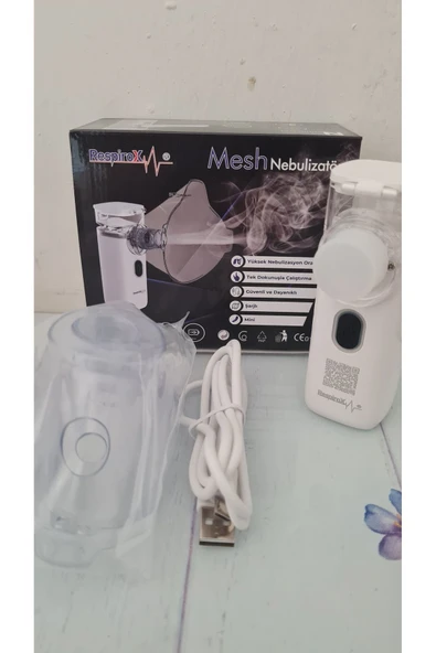 Respirox Şarjlı Mesh Nebulizatör Un100 - Resim 3