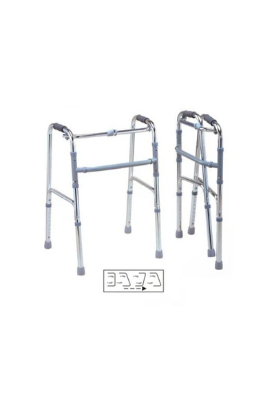 medikaltec Alüminyum Hareketli Walker ürün görseli