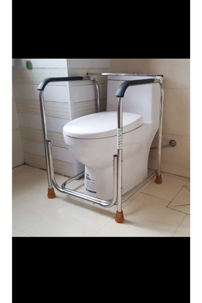 medikaltec Portatif Taşınabilir Yaşlı Engelli Hamile Tutunma Barı Tutunma - Resim 3