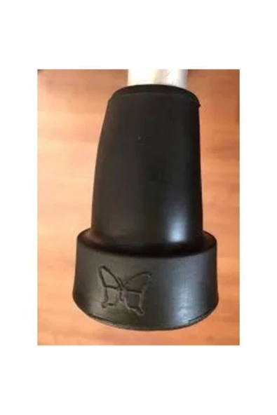 medikaltec Siyah 10 Adet Kaymayan Baston Kanedyen Asa Koltuk Değneği Lastiği Birinci Sınıf Kalın Taban - Resim 2