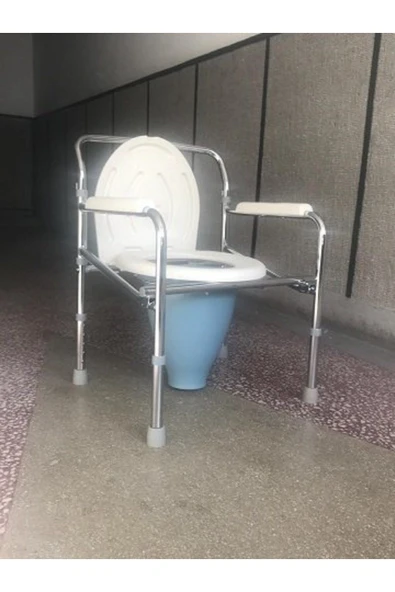 medikaltec Direk Tuvalete Hasta Tuvaleti Borulu - Resim 3